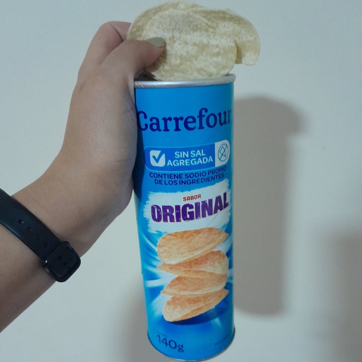 photo of Carrefour Papas Fritas Sin Sal Agregada shared by @victoria-vicky on  28 Jan 2023 - review