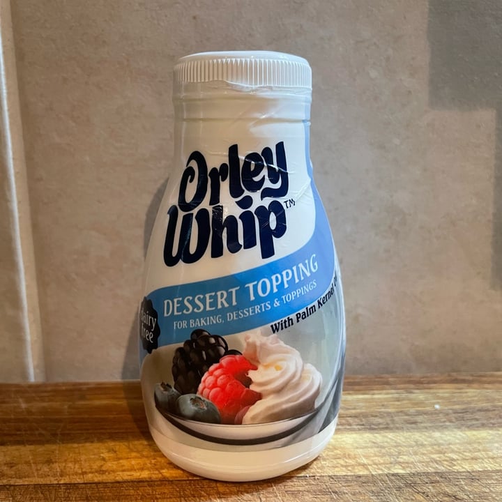 photo of Orley Whip Dairy-Free Cream Dessert Topping shared by @thehumblechickpea on  17 Jan 2023 - review