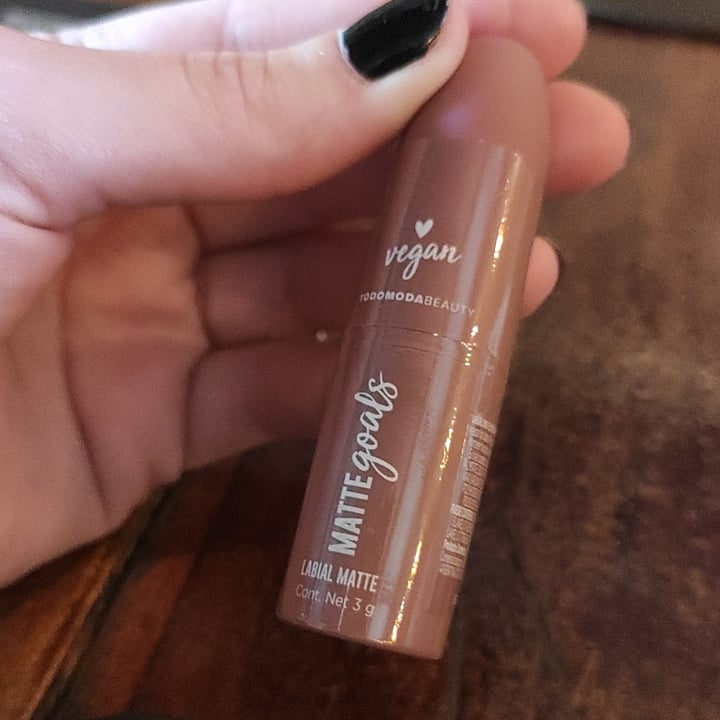 photo of Todo moda Labial Matte shared by @argentinaveggie on  10 Jul 2023 - review