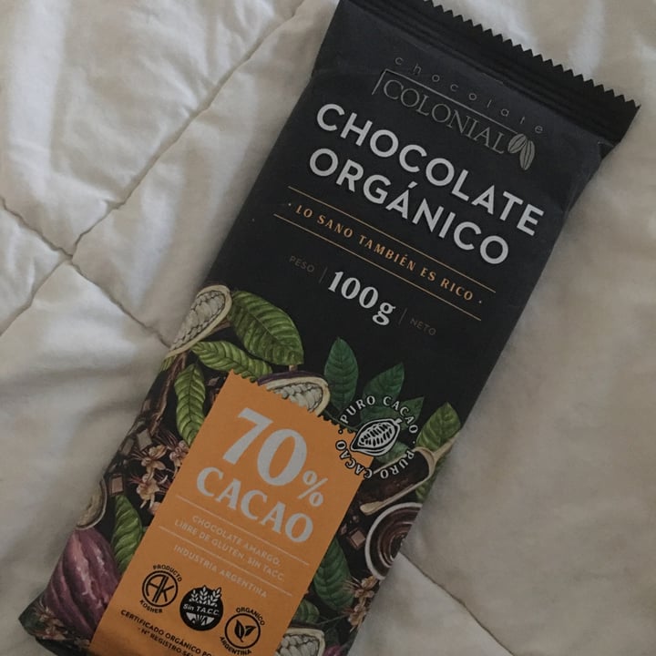 photo of Chocolate Colonial Cacao 70% shared by @paulac15 on  11 Aug 2023 - review
