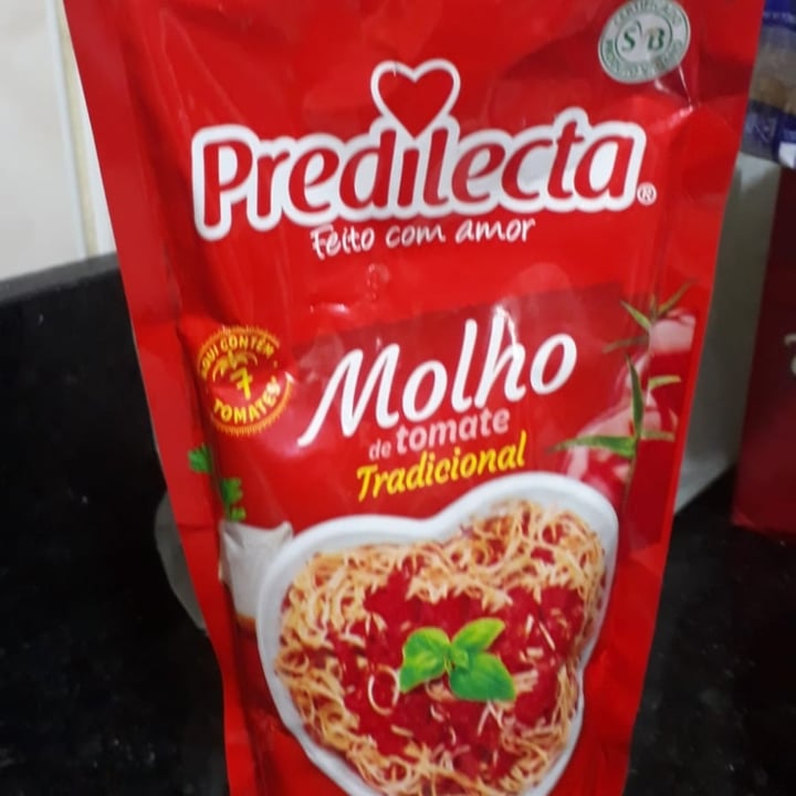 photo of Predilecta  molho de tomate shared by @quequel on  22 Feb 2023 - review