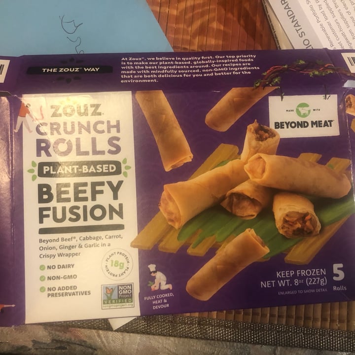 photo of Beyond Meat Zeus Crunch Rolls shared by @veganenthusiast4life on  03 Jan 2023 - review