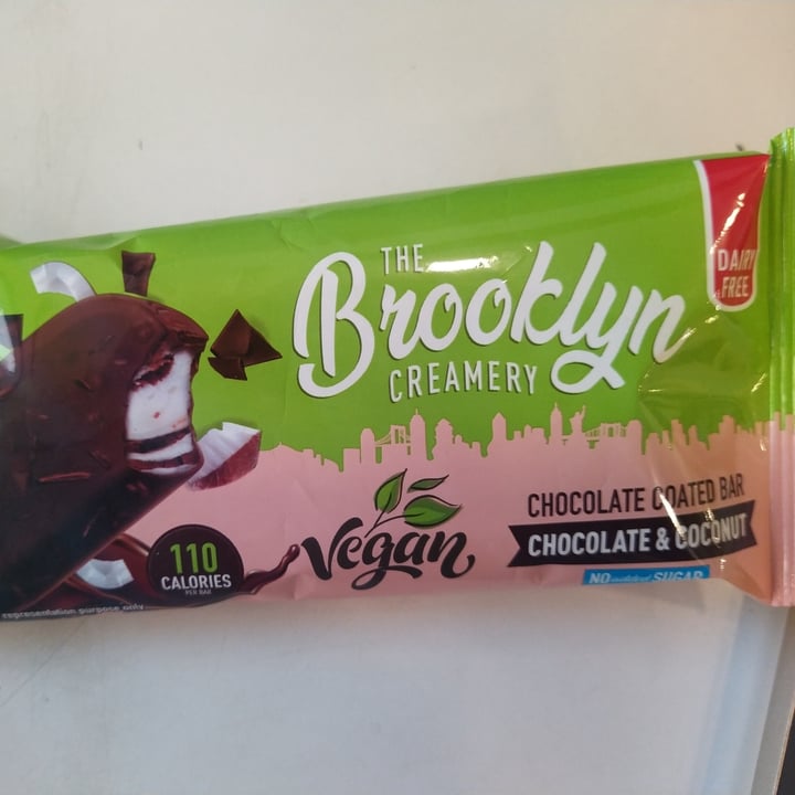 photo of The Brooklyn Creamery Chocolate Coated Bar - Chocolate & Coconut shared by @aniketbabar on  14 May 2023 - review