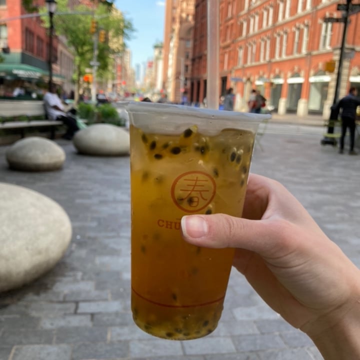 photo of Chun Yang Tea Tribeca Passion Fruit Green Tea shared by @arianaeats on  15 Apr 2023 - review
