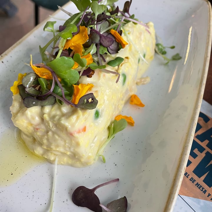 photo of Distrito Vegano Ensaladilla La Moder shared by @barbarapgs on  30 Jun 2023 - review