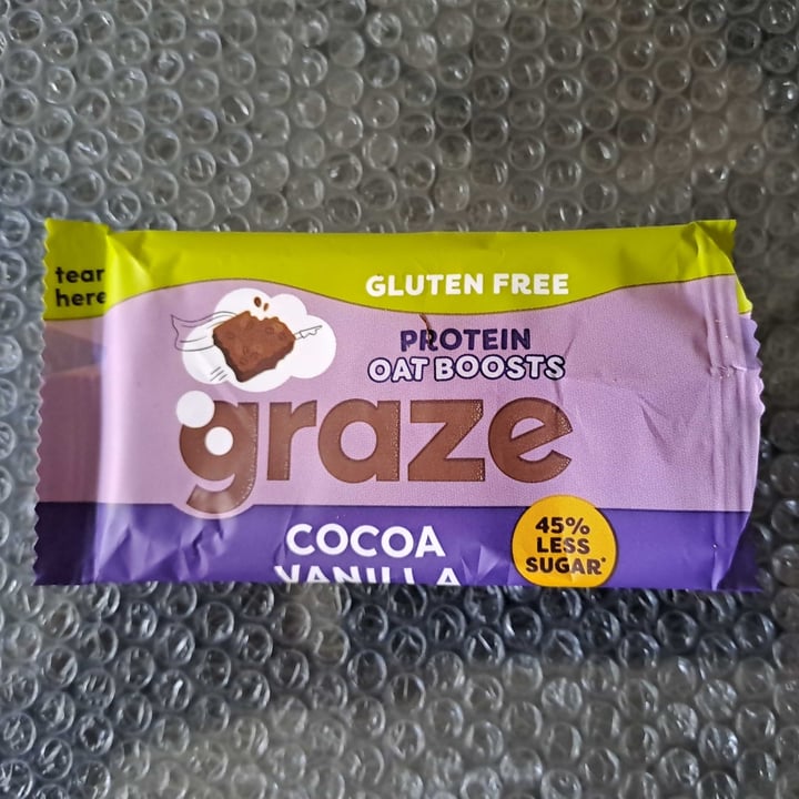 photo of graze Protein Oat Boosts Cocoa Vanilla shared by @chravex on  07 May 2023 - review