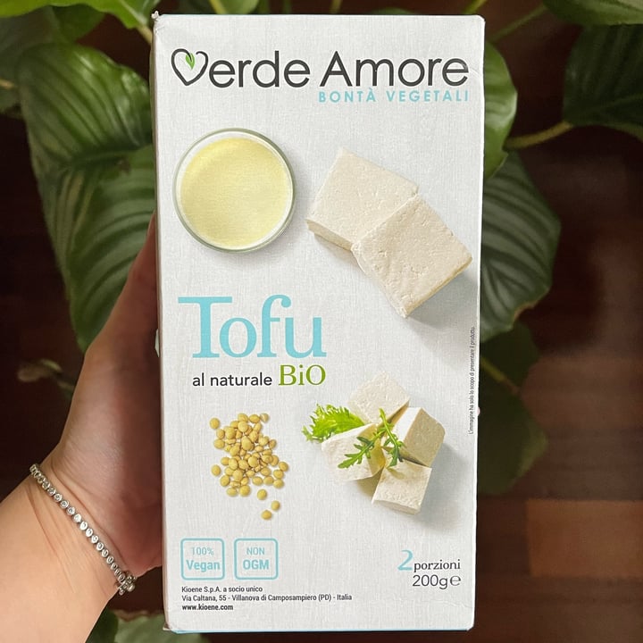 photo of Verde Amore tofu al naturale bio shared by @ademarsi on  14 Jun 2023 - review