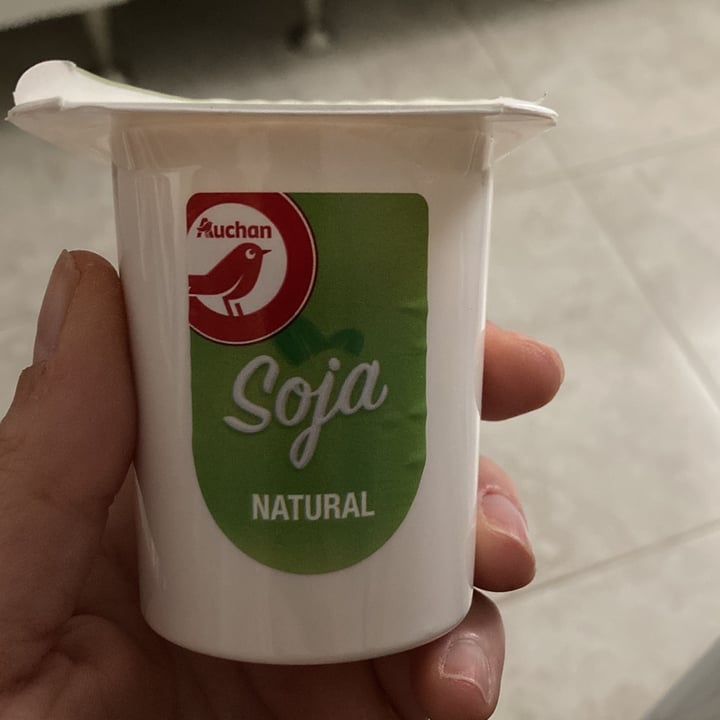 photo of Auchan Yoghur natural soja shared by @ladycow on  25 Feb 2023 - review