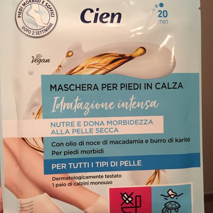 photo of Cien Maschera per piedi in calza shared by @fbr on  30 May 2023 - review