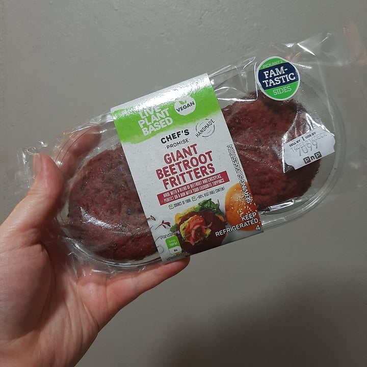 photo of Pick n Pay Giant Beetroot Fritters shared by @josiearmadillo on  27 Apr 2023 - review