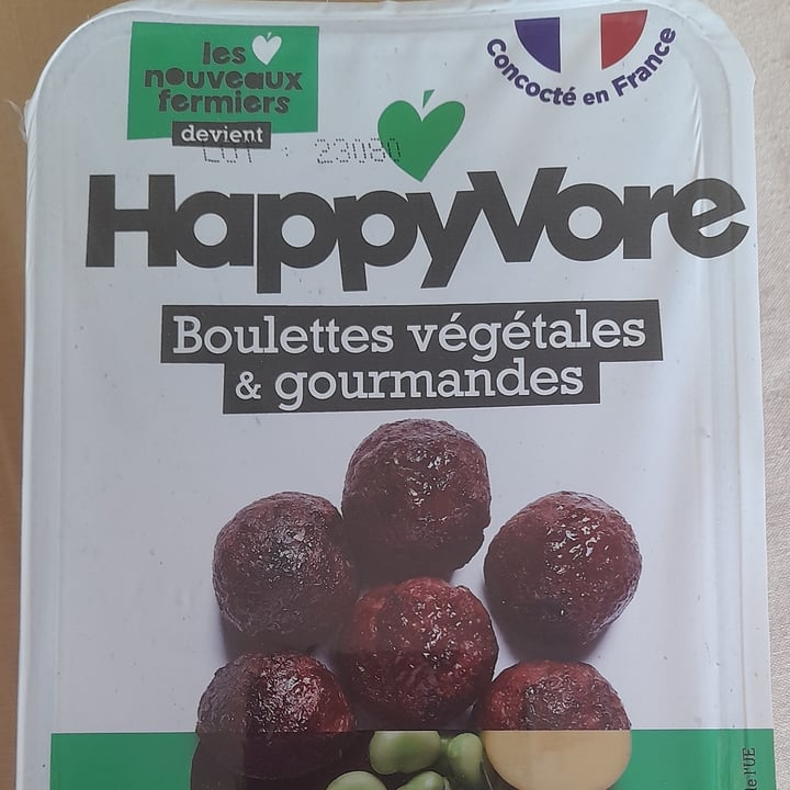 photo of Happyvore Boulettes Végétales Et gourmandes shared by @alice50 on  17 Jun 2023 - review