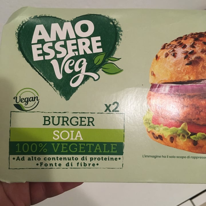 photo of Amo Essere Veg hamburger vegatale shared by @creadin21 on  12 Mar 2023 - review