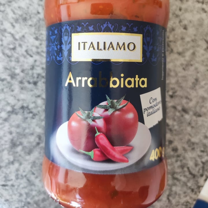 photo of Italiamo arrabbiata shared by @bisbarn on  09 Jul 2023 - review