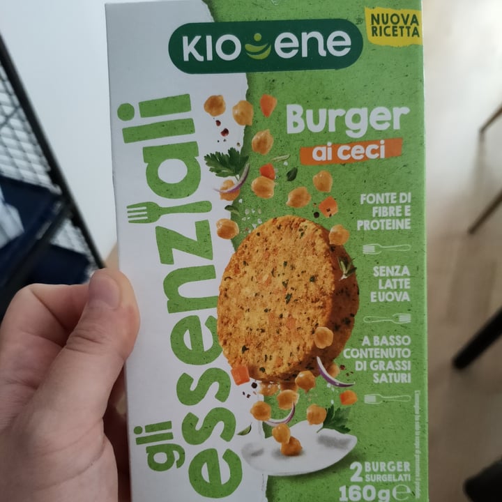 photo of Kioene gli essenziali burger ai ceci shared by @andydesa on  30 Apr 2023 - review