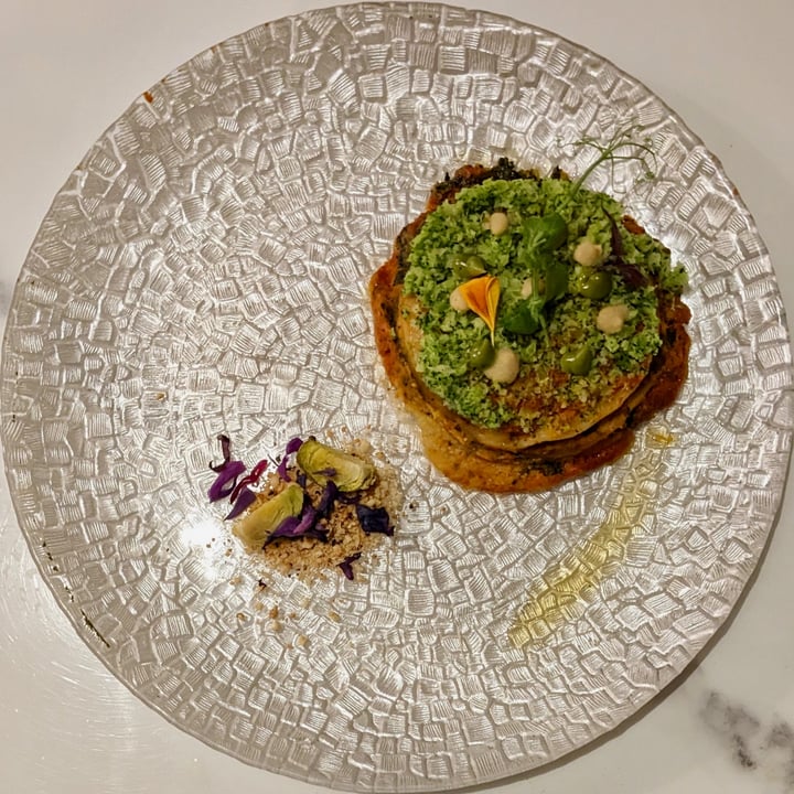 photo of Joie Silk Lasagna with Broccoli Riso and Cashew Nut Sand shared by @xinru-t on  22 Jul 2023 - review
