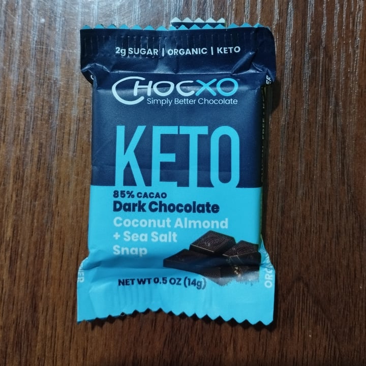 photo of Chocxo Dark Chocolate Coconut & Almonds + Sea Salt shared by @lishgrin on  19 Apr 2023 - review