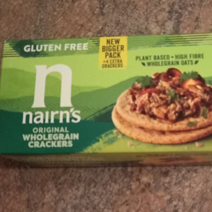 photo of Nairn's Nairn's Glutenfree original wholegrain crackers shared by @marianavanwyk on  19 Apr 2023 - review