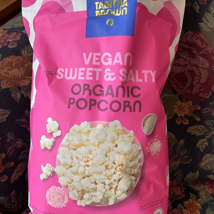 Tabitha Brown Vegan Sweet & Salty Organic Popcorn Review abillion