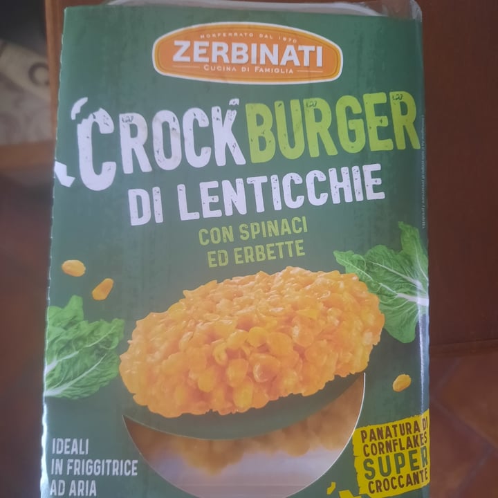 photo of Zerbinati Crockburger Di Lenticchie Con Spinaci Ed Erbette shared by @doniabillion44 on  10 Aug 2023 - review