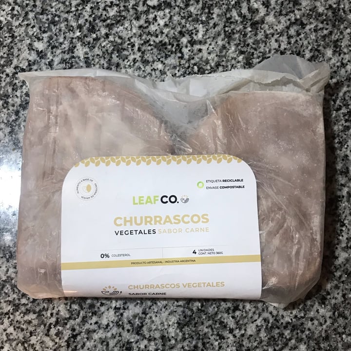 photo of Leaf co. churrascos vegetales sabor carne shared by @guillenuez on  18 Dec 2022 - review