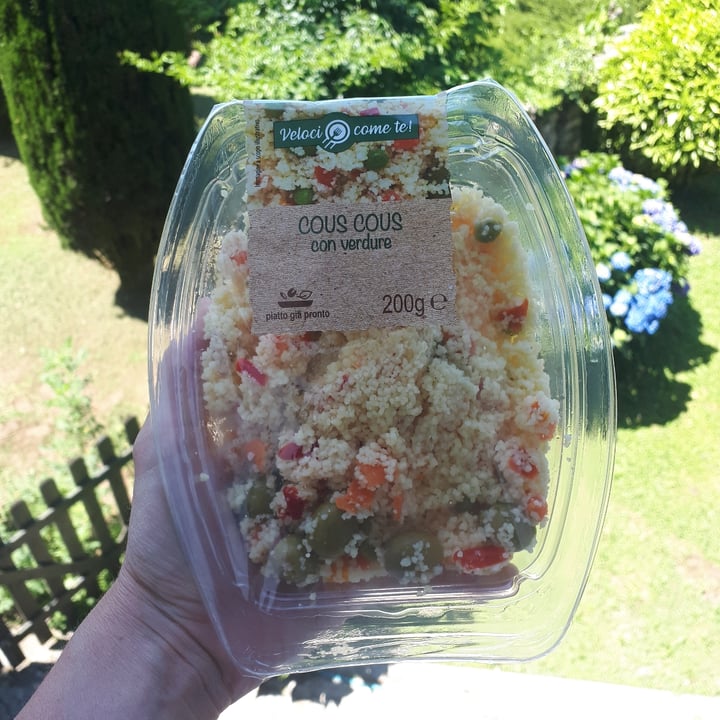 photo of Veloci come te Cous cous con verdure shared by @nanaspooky on  28 Jun 2023 - review