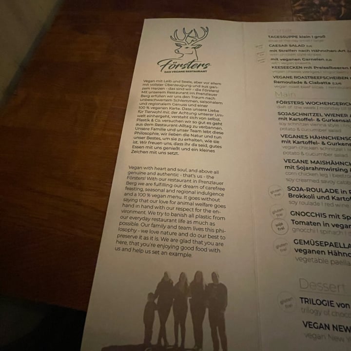 photo of Försters - das vegane Restaurant Rosé Wein shared by @julyn on  25 Apr 2023 - review