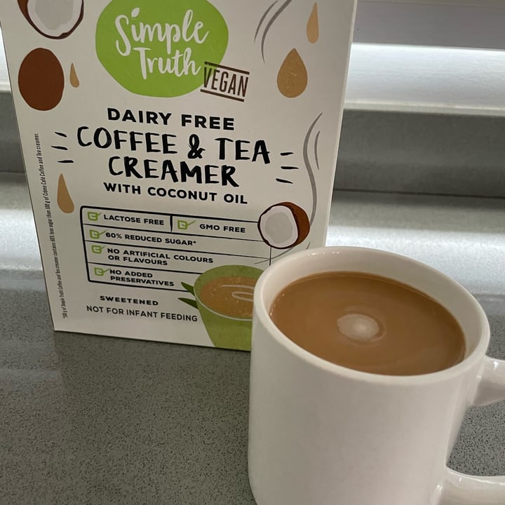 photo of Simple Truth coffee and tea creamer shared by @cdg2399 on  07 Jan 2023 - review