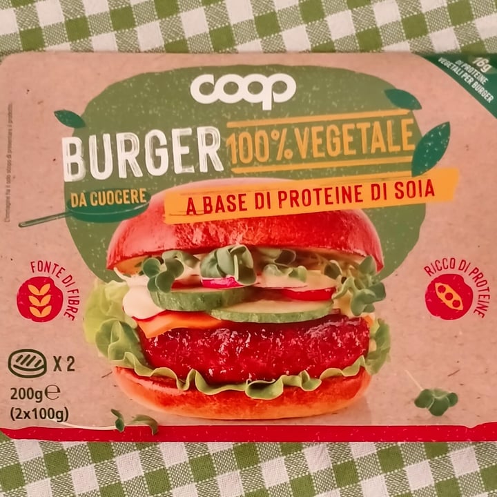 photo of Coop Burger 100% Vegetale shared by @marta1977 on  15 Jan 2023 - review