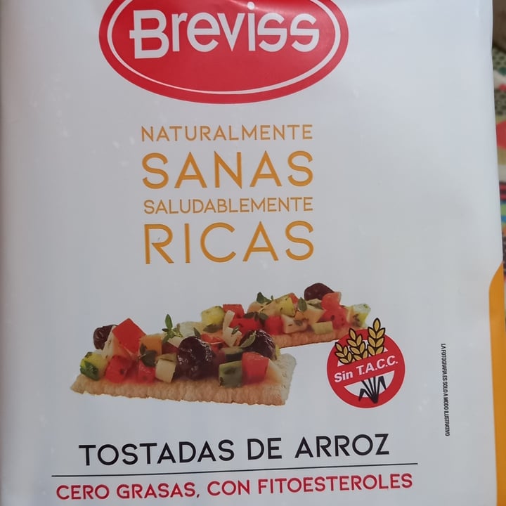 photo of Breviss tostadas de arroz shared by @florpa on  01 Feb 2023 - review