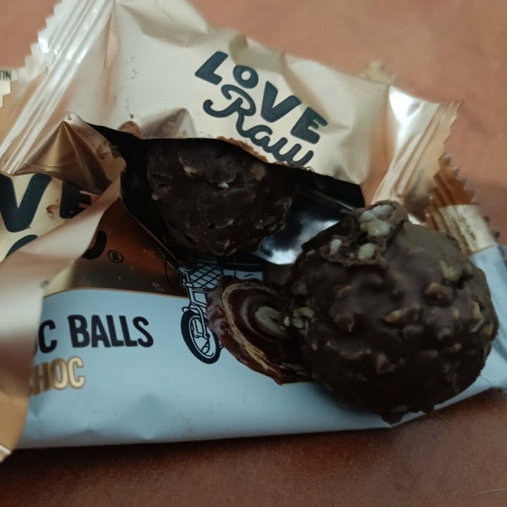 photo of LoveRaw Nutty Choco Balls shared by @yardenmelamed on  29 Dec 2022 - review