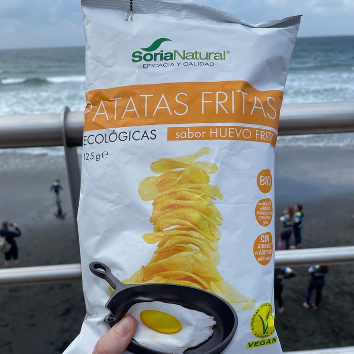 photo of Soria Natural patatas fritas sabor huevo frito shared by @sara18 on  22 Feb 2023 - review