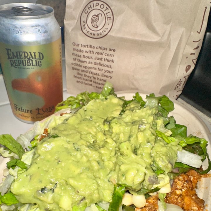 photo of Chipotle Mexican Grill Sofrita Tofu Bowl shared by @sharksmeoow on  11 Jun 2023 - review