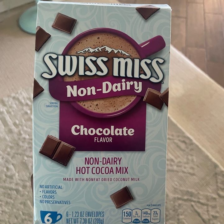 photo of Swiss Miss Chocolate Non-Dairy Hot Cocoa Mix shared by @drs on  17 Apr 2023 - review