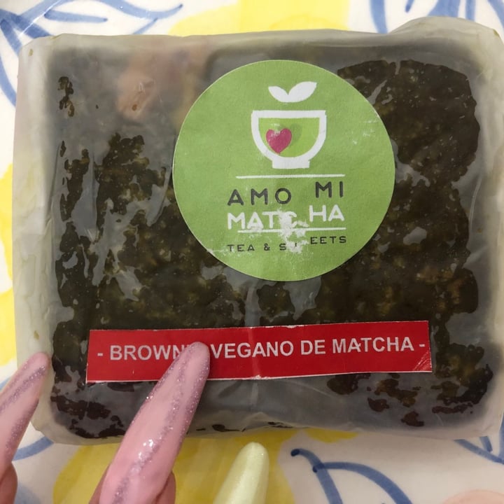 photo of Amo Mi Matcha Brownie de Matcha shared by @paulazappelli on  09 Mar 2023 - review