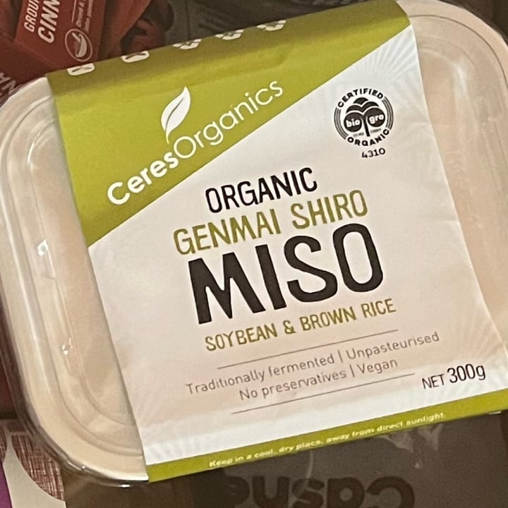 photo of Ceresorganics Miso Genmai Shiro shared by @patriciapaynter on  24 Feb 2023 - review