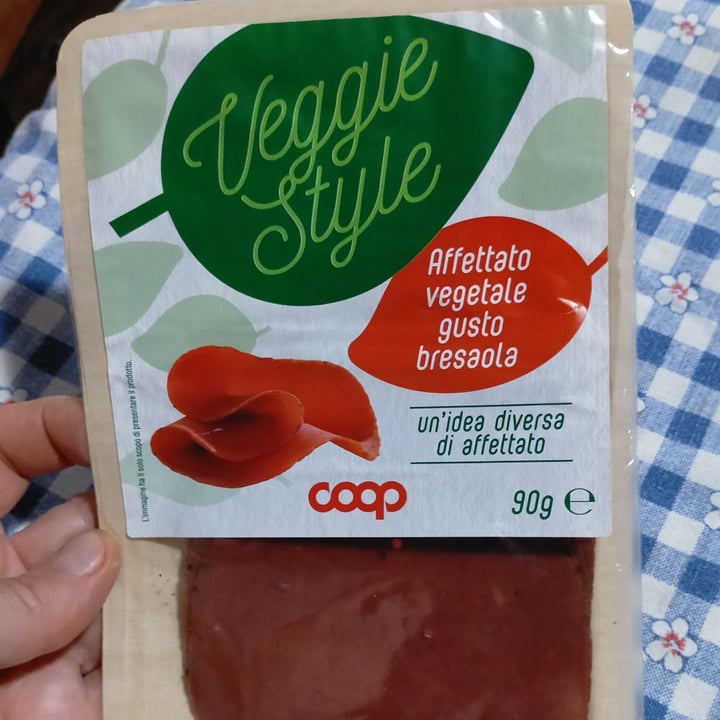 photo of Coop affettato vegetale gusto bresaola shared by @michelalessandra on  28 Jul 2023 - review
