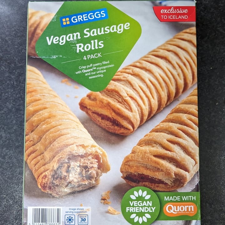 photo of Greggs Frozen Vegan Sausage Rolls shared by @jondread on  04 Mar 2023 - review