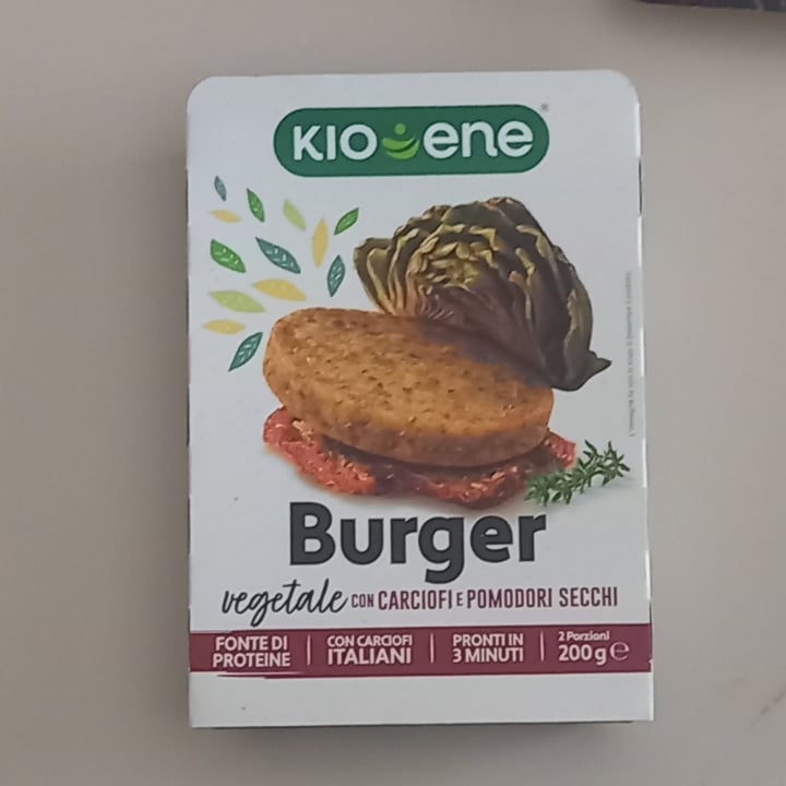 photo of Kioene Burger ai carciofi e pomodori secchi shared by @flowermati on  06 Apr 2023 - review
