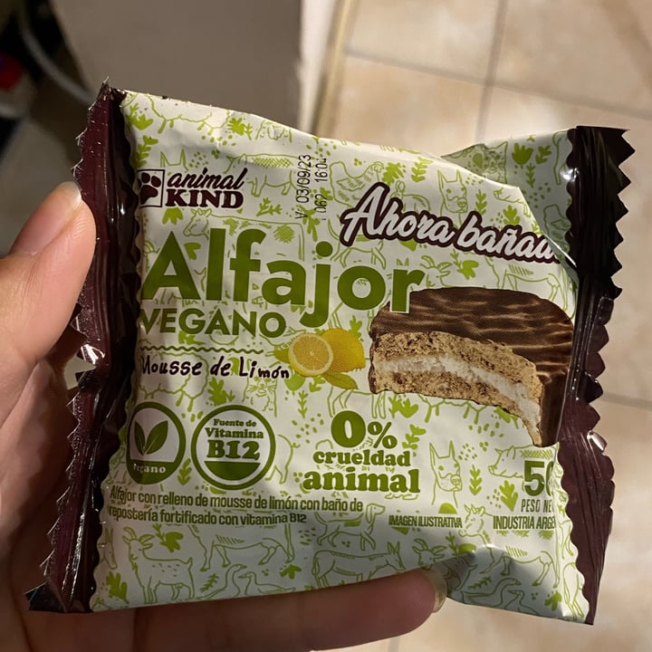 photo of Animal kind Alfajor mousse de Limon shared by @bbelen on  27 Jun 2023 - review