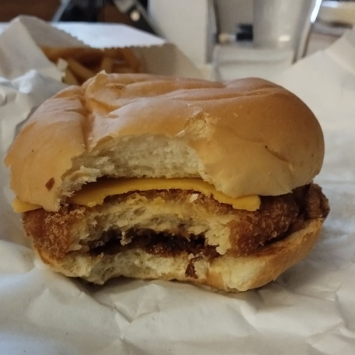 photo of Jerry's Vegan Burgers Jerry's BBQ And Onion Burger shared by @rocatac on  09 Mar 2023 - review