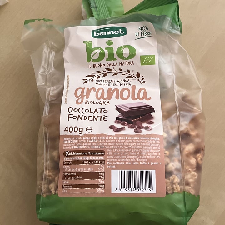 photo of Bennet bio Granola bio shared by @sarahbracco on  16 Jan 2023 - review