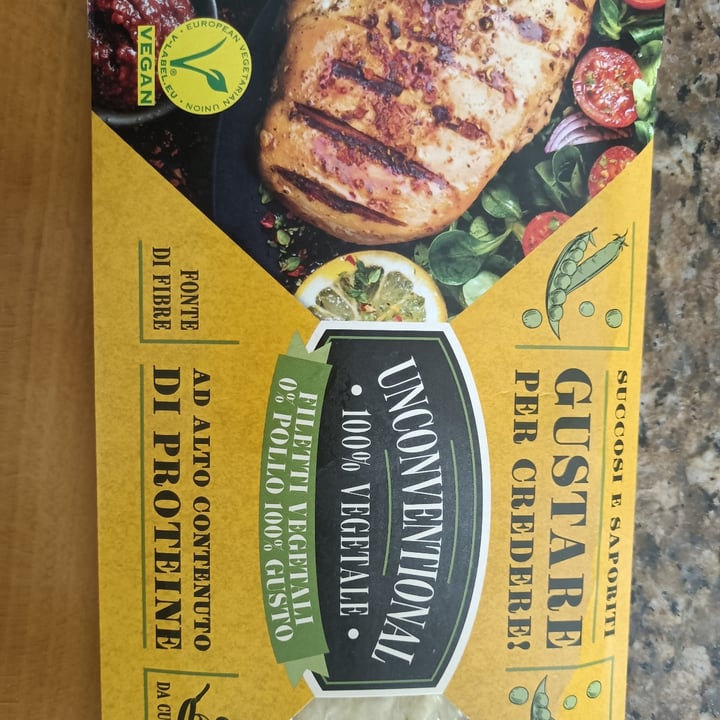 photo of Unconventional Filetti Vegetali 0% Pollo 100% Gusto - Plant Based Fillet shared by @blanqui-bs on  25 Jun 2023 - review