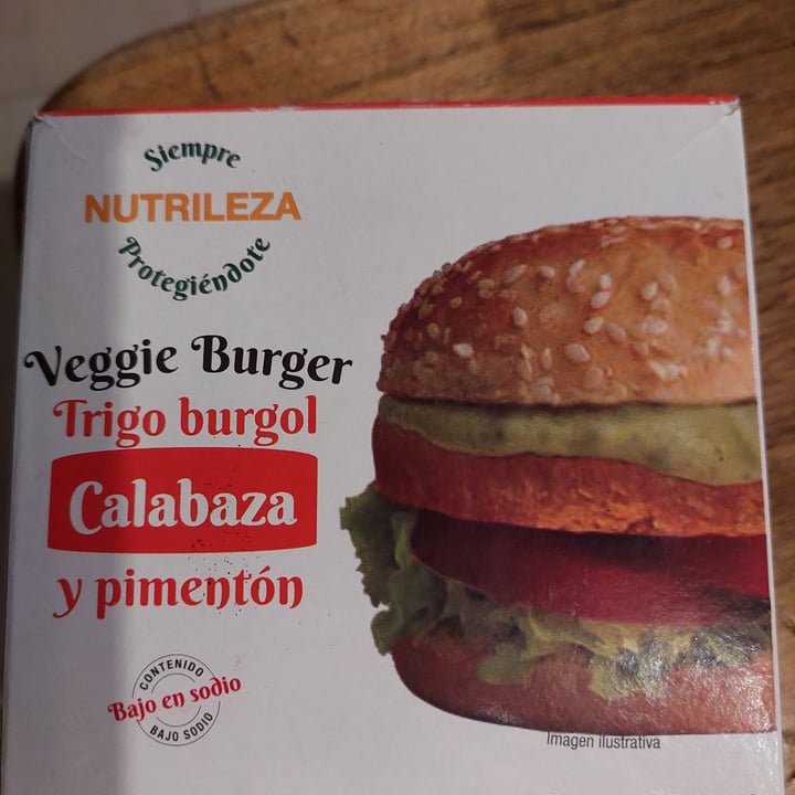 photo of Nutrileza Hamburguesa De Calabaza Y Pimentón shared by @geni on  06 Jun 2023 - review