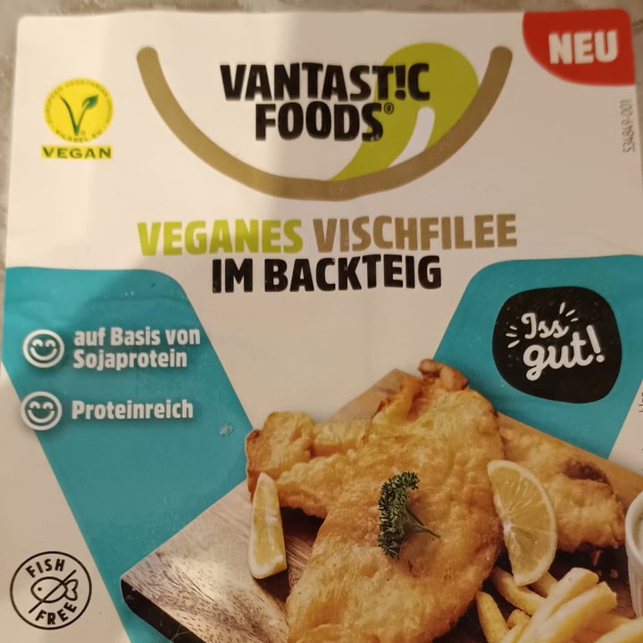 photo of Vantastic Foods veganes vischfilee im backteig shared by @isettina73 on  26 Jun 2023 - review