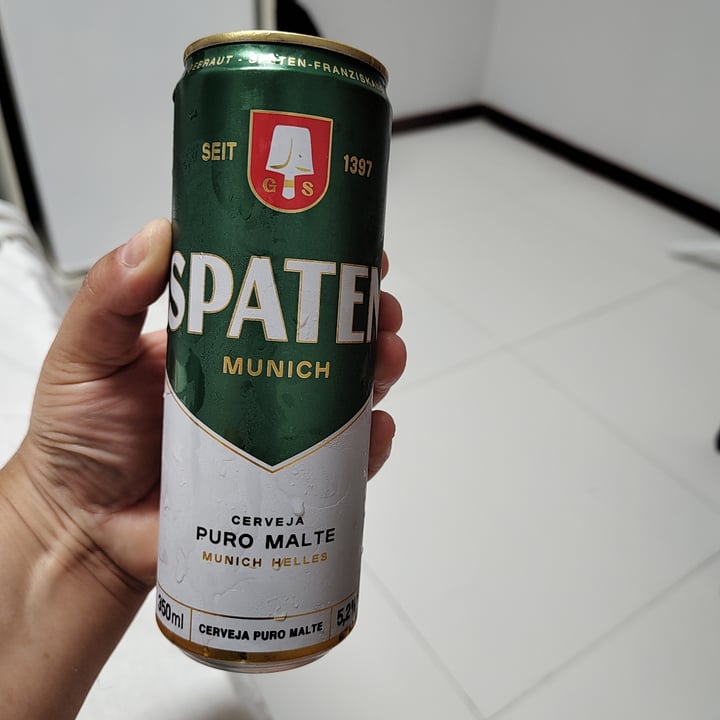 photo of Spaten Spaten Cerveja Puro Malte Tipo Munich shared by @ericaterreros on  16 Jan 2023 - review
