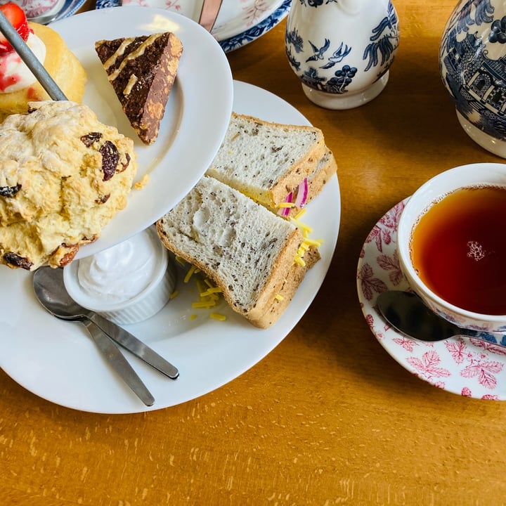 photo of The Mains of Drum Vegan Afternoon Tea shared by @leenacat on  02 Mar 2023 - review