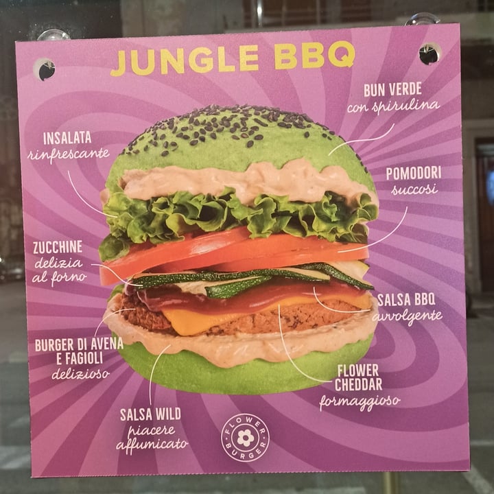 photo of Flower Burger Jungle Burger shared by @annamiou on  30 May 2023 - review