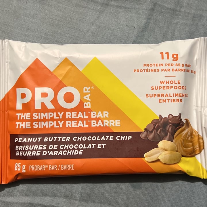 photo of ProBar Peanut Butter Chocolate Chip shared by @shazbrca on  27 Jan 2023 - review