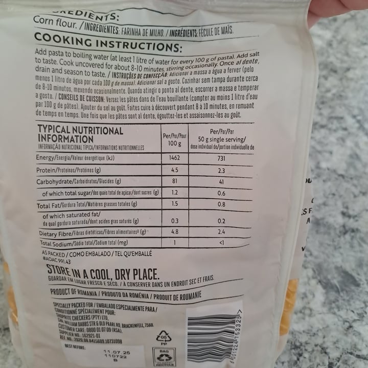 photo of Simple Truth Gluten free macaroni shared by @beverley77 on  20 May 2023 - review