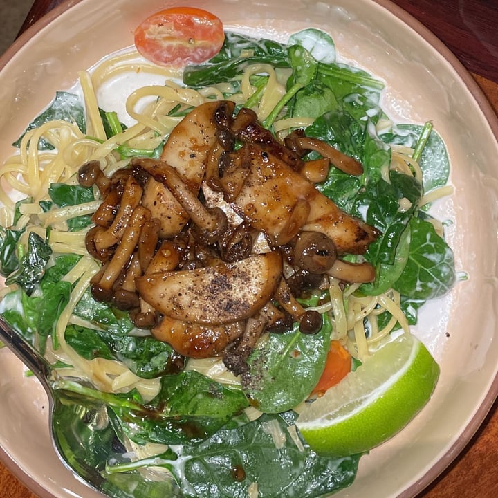 photo of Norah Coconut Mushroom Linguine shared by @herbivoracious on  05 Jan 2023 - review